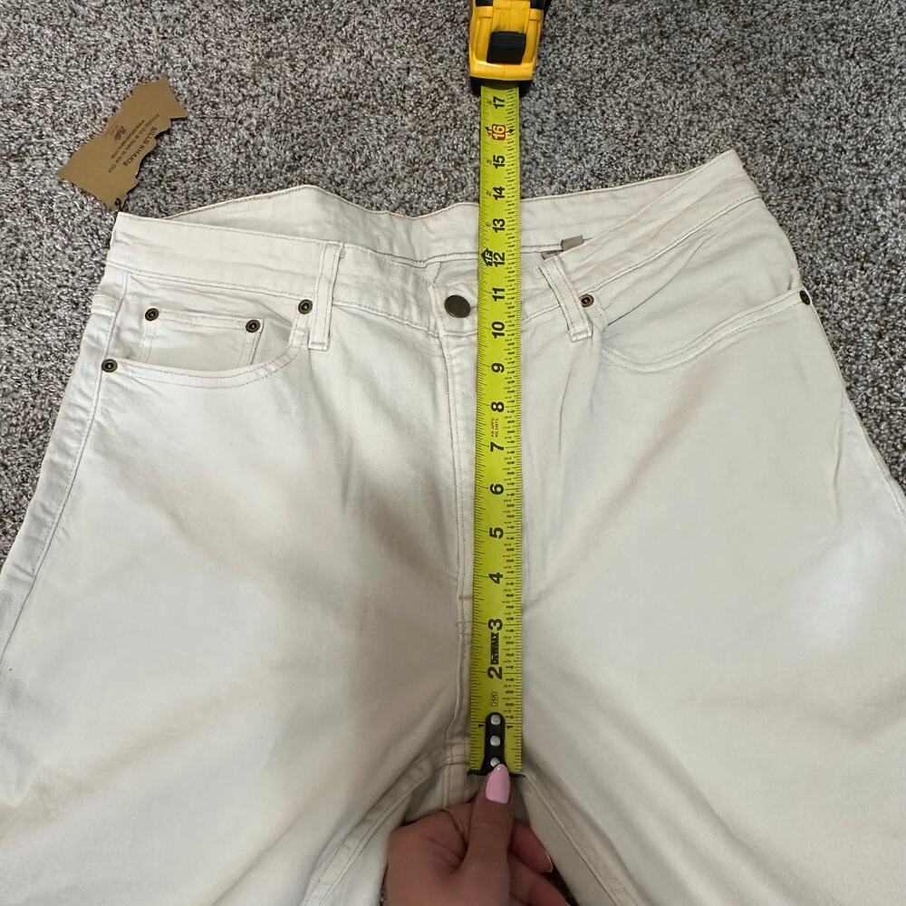 BILLS KHAKIS Men's 5-Pkt Classic Fit Bullard Twill Size 34 In Bone - Picture 8 of 11